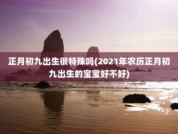 正月初九出生很特殊吗(2021年农历正月初九出生的宝宝好不好)
