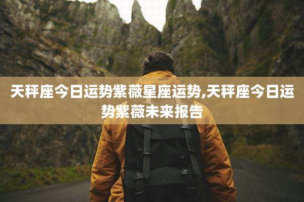 天秤座今日运势紫薇星座运势,天秤座今日运势紫薇未来报告