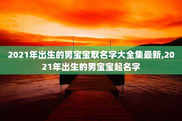 2021年出生的男宝宝取名字大全集最新,2021年出生的男宝宝起名字
