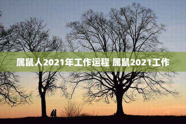 属鼠人2021年工作运程 属鼠2021工作