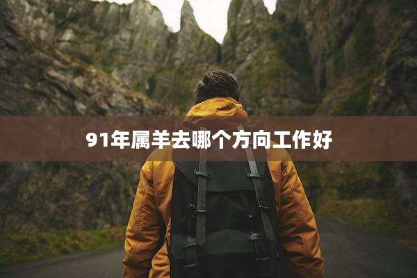 91年属羊去哪个方向工作好
