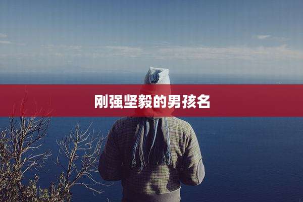 刚强坚毅的男孩名