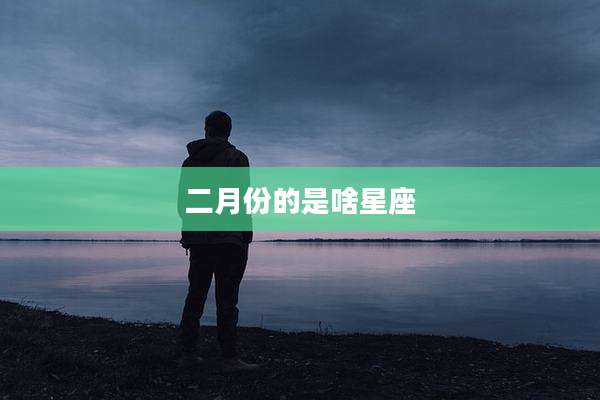 二月份的是啥星座