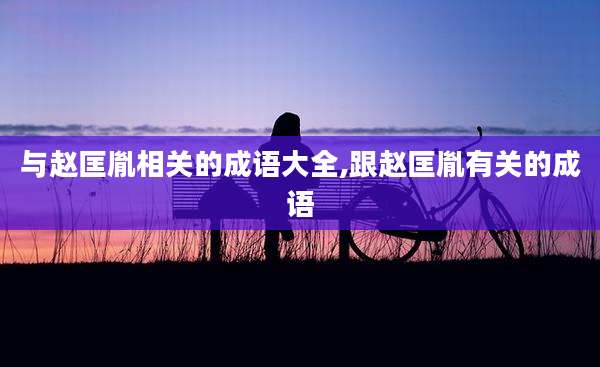 与赵匡胤相关的成语大全,跟赵匡胤有关的成语