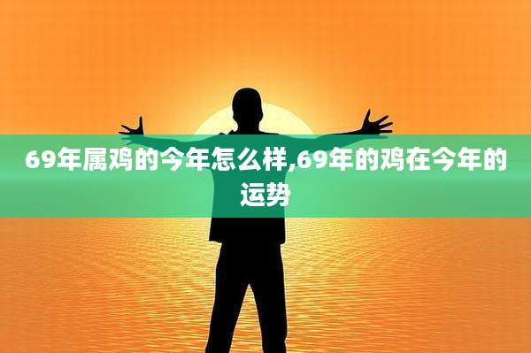 69年属鸡的今年怎么样,69年的鸡在今年的运势