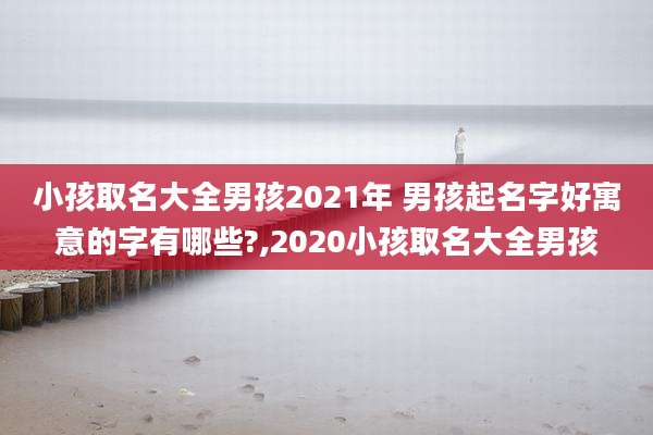 小孩取名大全男孩2021年 男孩起名字好寓意的字有哪些?,2020小孩取名大全男孩