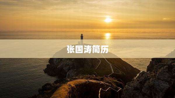 张国涛简历