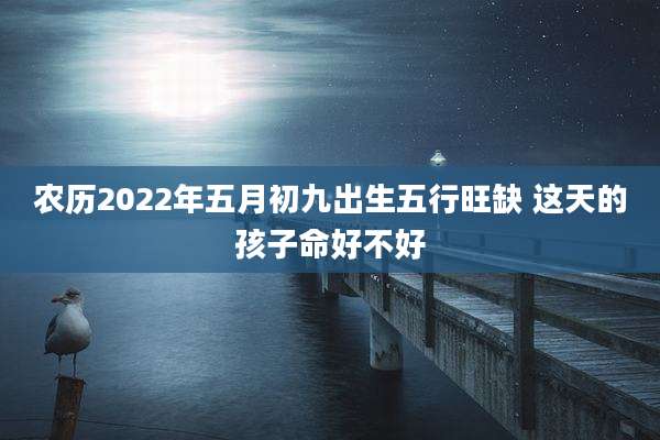 农历2022年五月初九出生五行旺缺 这天的孩子命好不好