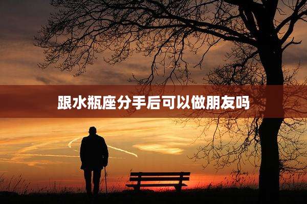 跟水瓶座分手后可以做朋友吗