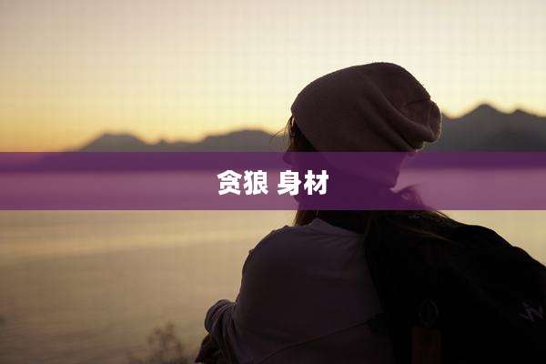 贪狼 身材