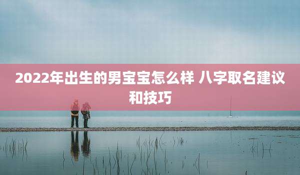 2022年出生的男宝宝怎么样 八字取名建议和技巧