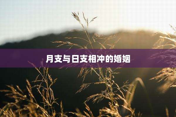 月支与日支相冲的婚姻