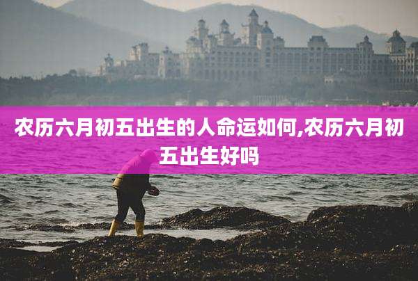 农历六月初五出生的人命运如何,农历六月初五出生好吗