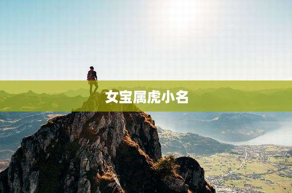 女宝属虎小名