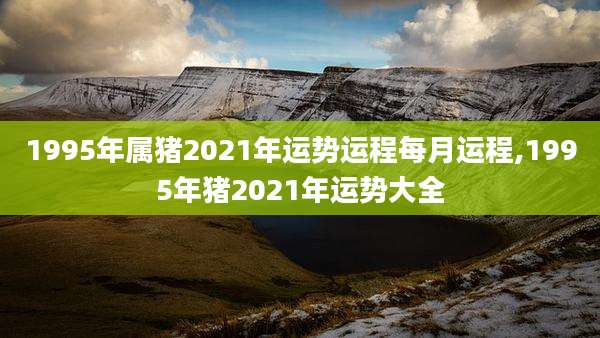 1995年属猪2021年运势运程每月运程,1995年猪2021年运势大全