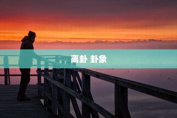 离卦 卦象