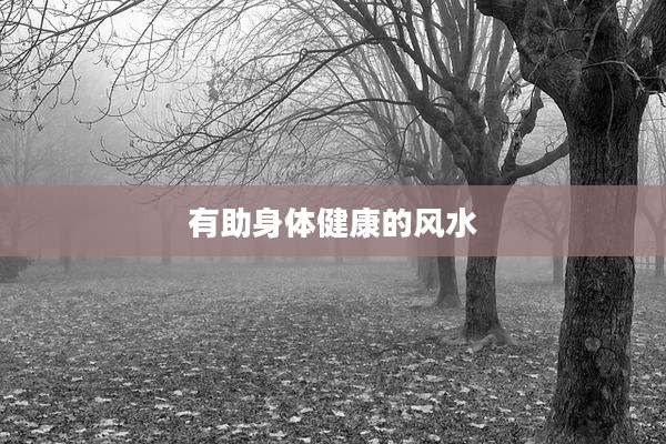 有助身体健康的风水