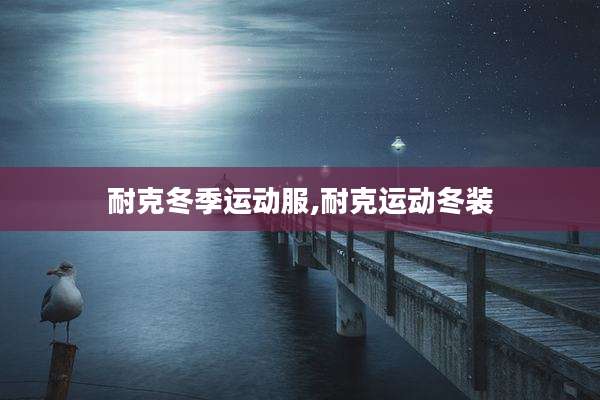 耐克冬季运动服,耐克运动冬装