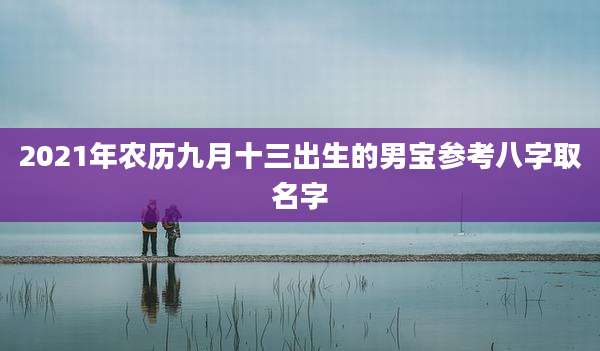2021年农历九月十三出生的男宝参考八字取名字