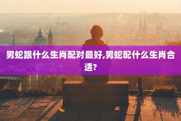 男蛇跟什么生肖配对最好,男蛇配什么生肖合适?