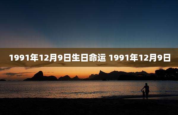 1991年12月9日生日命运 1991年12月9日