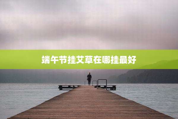 端午节挂艾草在哪挂最好