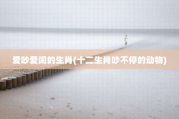 爱吵爱闹的生肖(十二生肖吵不停的动物)