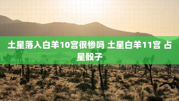 土星落入白羊10宫很惨吗 土星白羊11宫 占星骰子