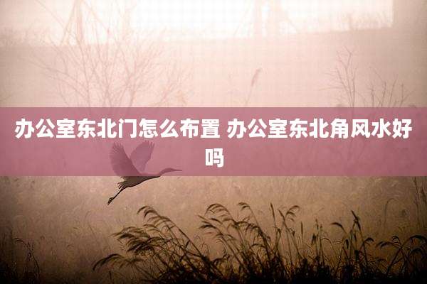 办公室东北门怎么布置 办公室东北角风水好吗