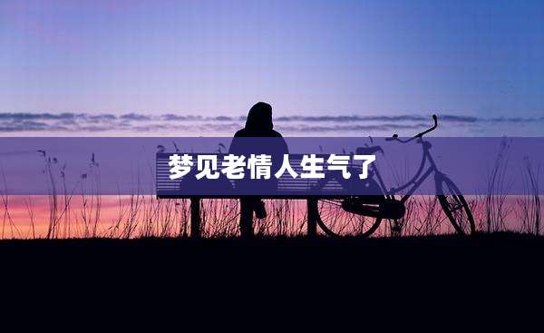 梦见老情人生气了