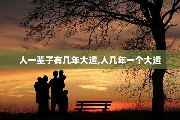 人一辈子有几年大运,人几年一个大运