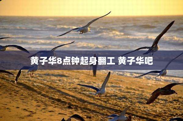 黄子华8点钟起身翻工 黄子华吧