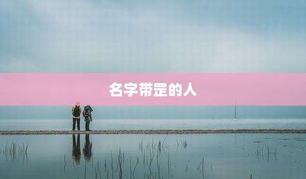 名字带罡的人