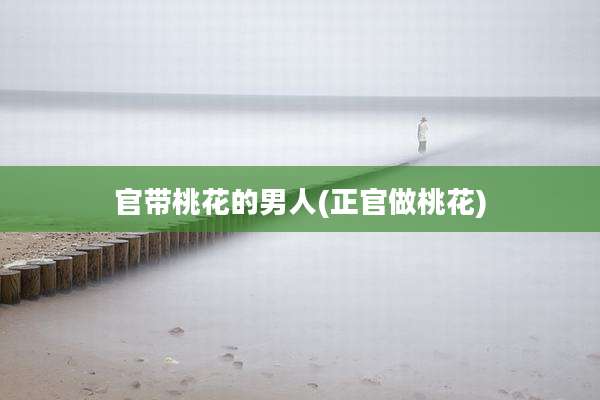 官带桃花的男人(正官做桃花)
