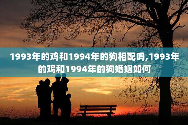 1993年的鸡和1994年的狗相配吗,1993年的鸡和1994年的狗婚姻如何