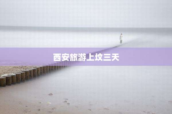西安旅游上坟三天