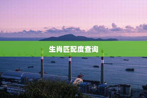 生肖匹配度查询