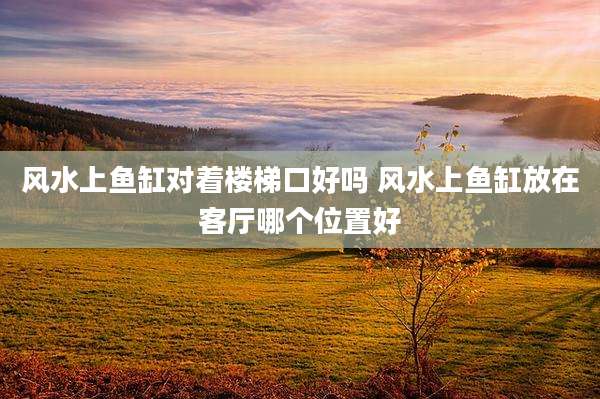 风水上鱼缸对着楼梯口好吗 风水上鱼缸放在客厅哪个位置好