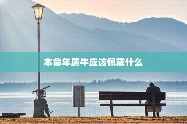 本命年属牛应该佩戴什么