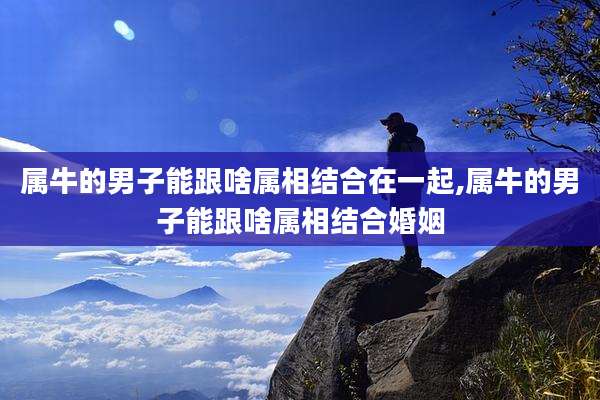 属牛的男子能跟啥属相结合在一起,属牛的男子能跟啥属相结合婚姻