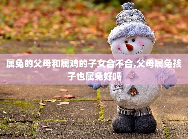 属兔的父母和属鸡的子女合不合,父母属兔孩子也属兔好吗