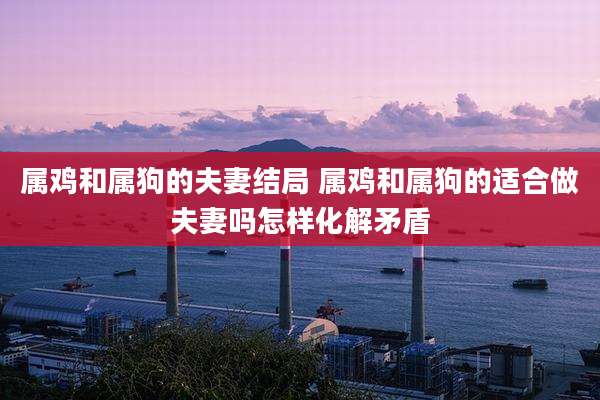 属鸡和属狗的夫妻结局 属鸡和属狗的适合做夫妻吗怎样化解矛盾