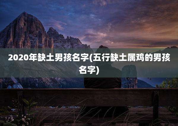 2020年缺土男孩名字(五行缺土属鸡的男孩名字)