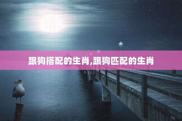 跟狗搭配的生肖,跟狗匹配的生肖