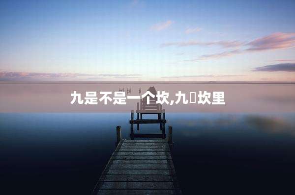 九是不是一个坎,九伬坎里