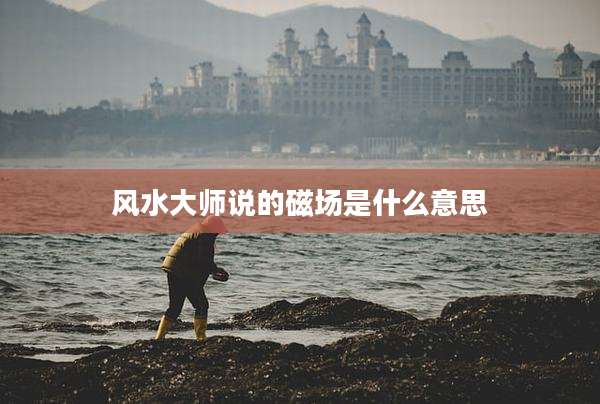 风水大师说的磁场是什么意思