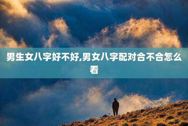 男生女八字好不好,男女八字配对合不合怎么看