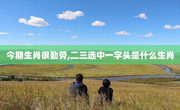 今期生肖很勤劳,二三选中一字头是什么生肖