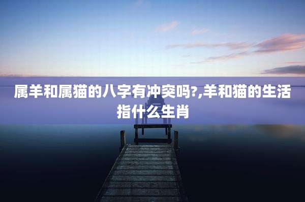 属羊和属猫的八字有冲突吗?,羊和猫的生活指什么生肖