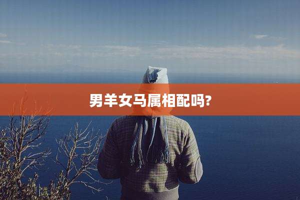 男羊女马属相配吗?